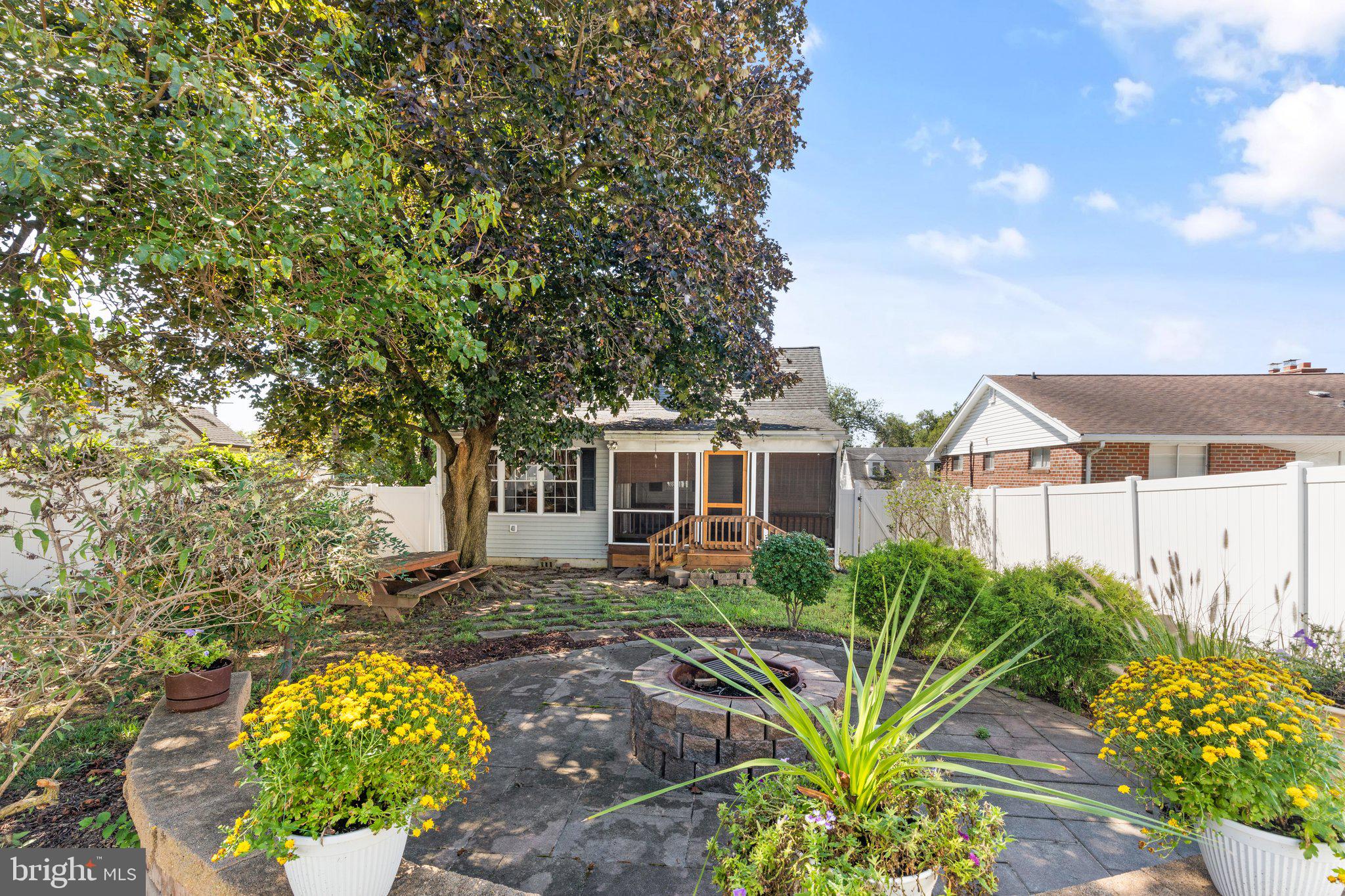 8439 Garden Road Pasadena, MD 21122 - Photo 28 of 30 Landscaped yard and privacy fence