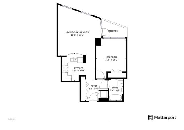$2,600 | 345 North LaSalle Drive, Unit 3002, Chicago, IL 60654