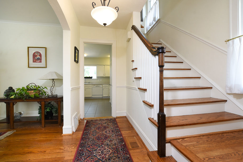 4620 Wolf Road Western Springs, IL 60558 - Photo 2 of 20 a view of entryway and hall with wooden floor