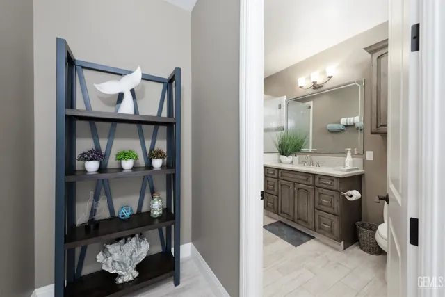 a view of a yard swimming pool and outdoor seating