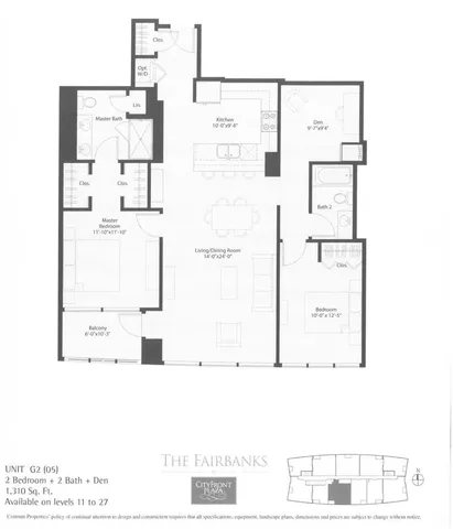 $675,000 | 240 East Illinois Street, Unit 1605, Chicago, IL 60611