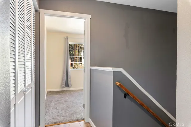 a view of way to rooms