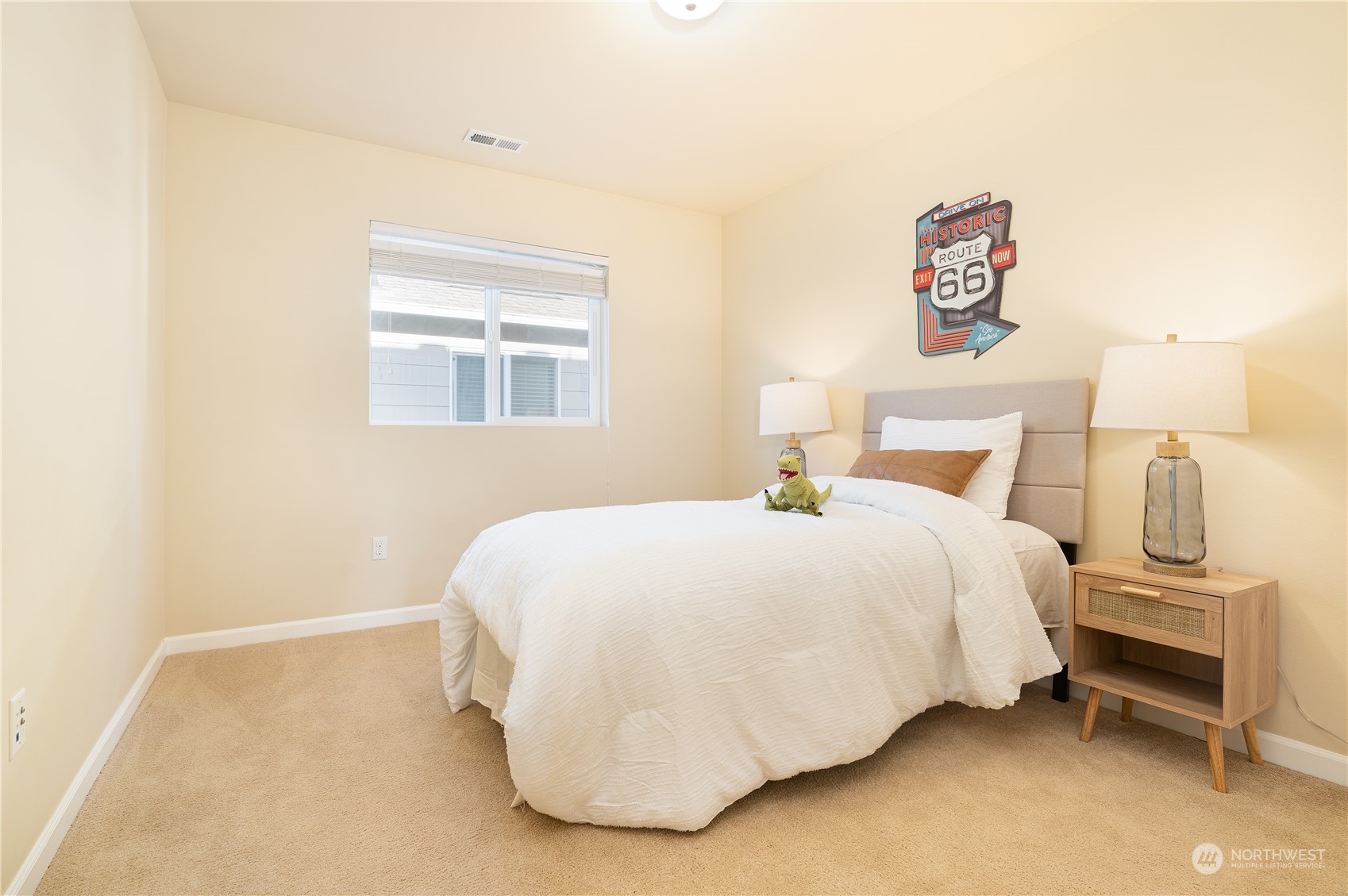3326 177th Place Southeast Bothell, WA 98012 - Photo 20 of 26 a bedroom with a bed and a window