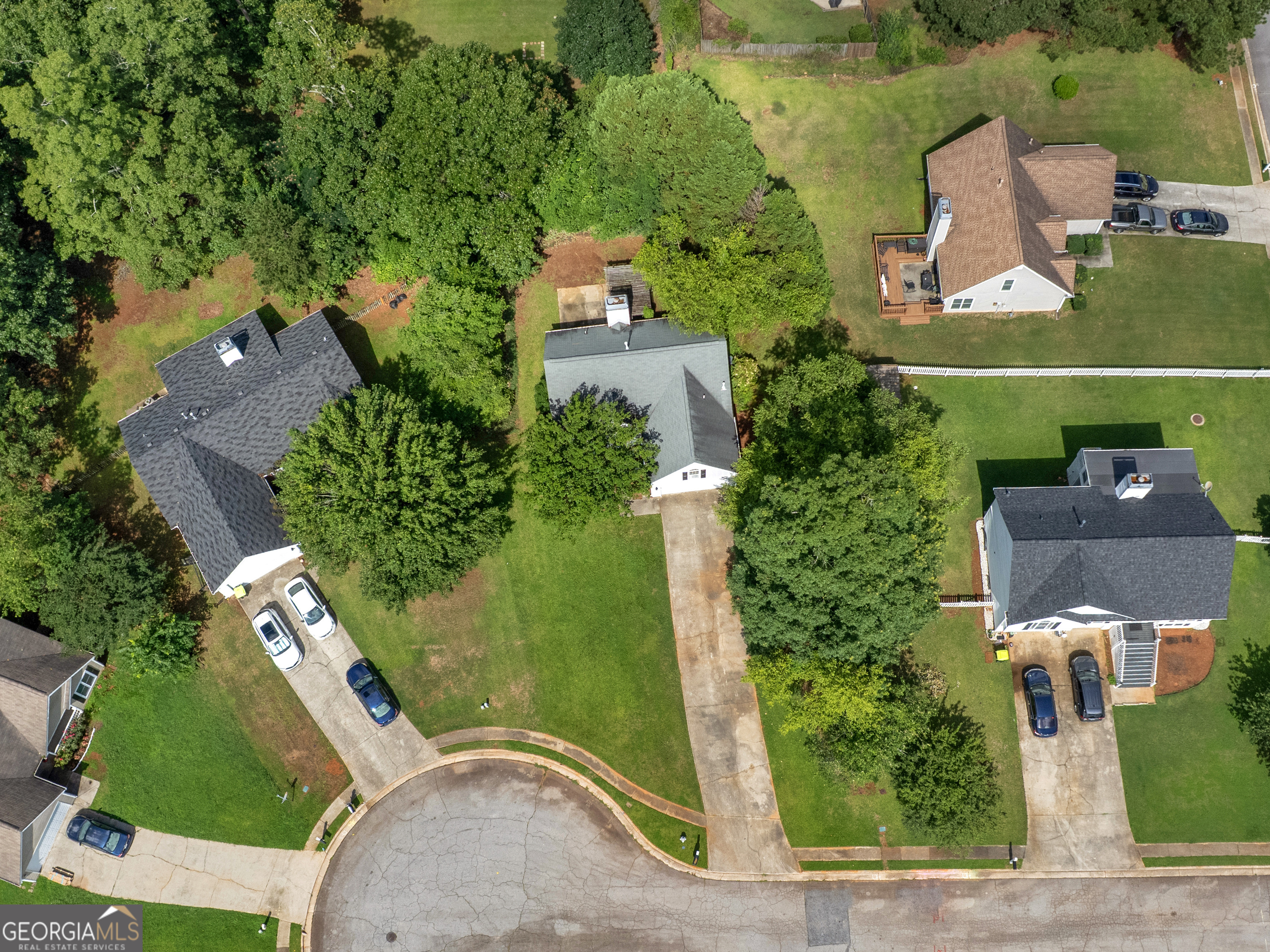 404 Northwind Place Stockbridge, GA 30281 - Photo 6 of 56 an aerial view of a house with outdoor space lake view