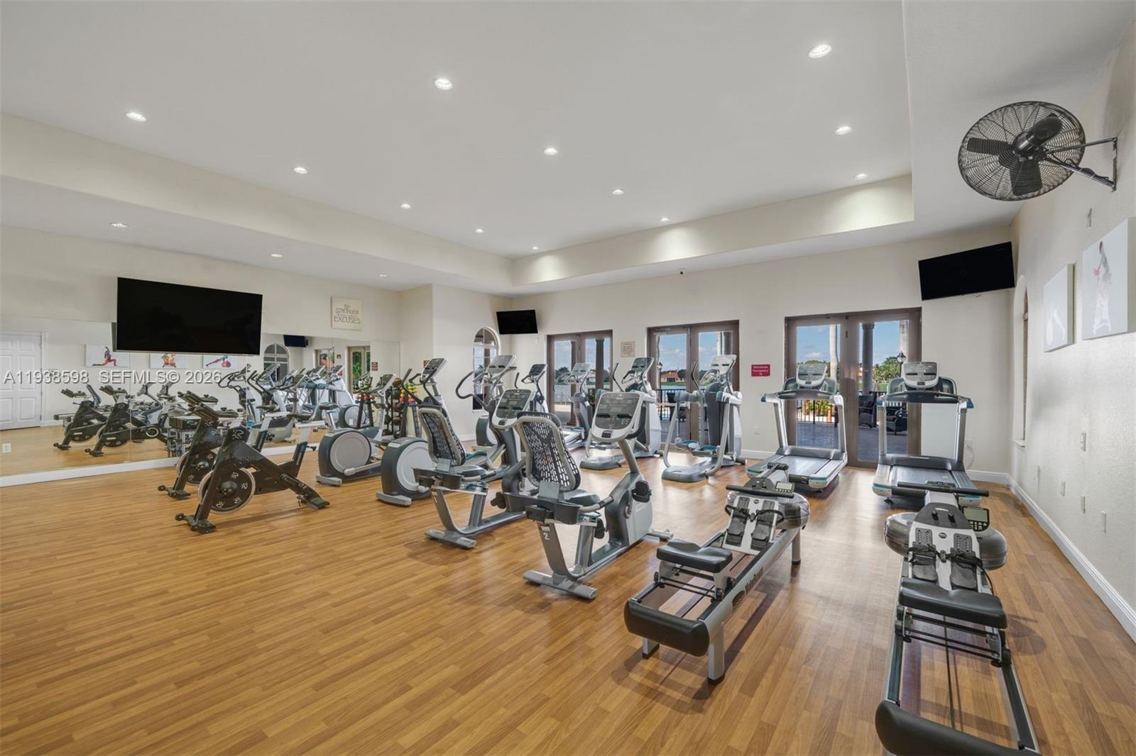 7548 Southwest 190th Street Cutler Bay, FL 33157 - Photo 48 of 53 a view of a room with gym equipment