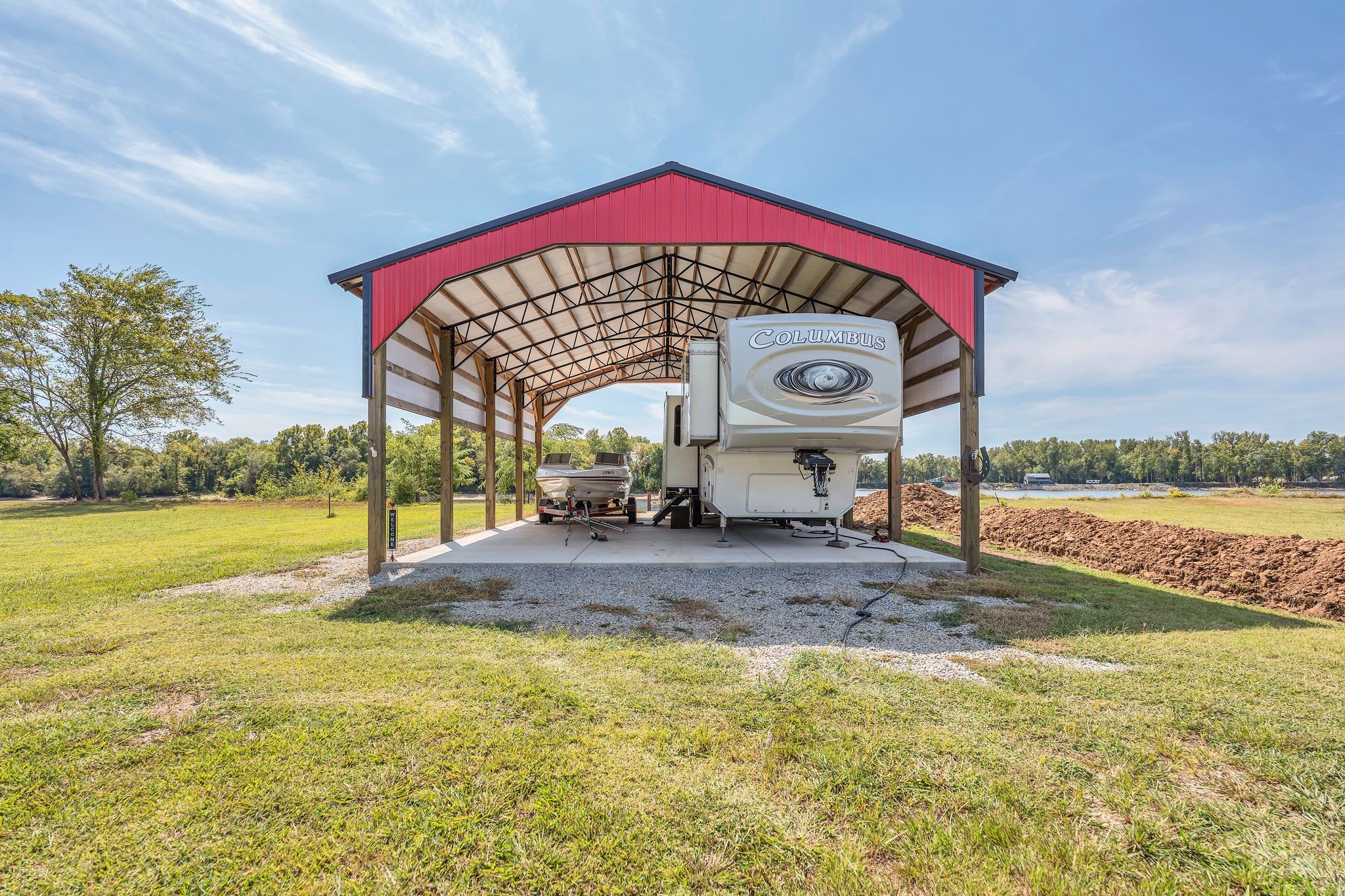 894 Lexi Lane Clifton, TN 38425 - Photo 15 of 35 a view of a house with a swimming pool