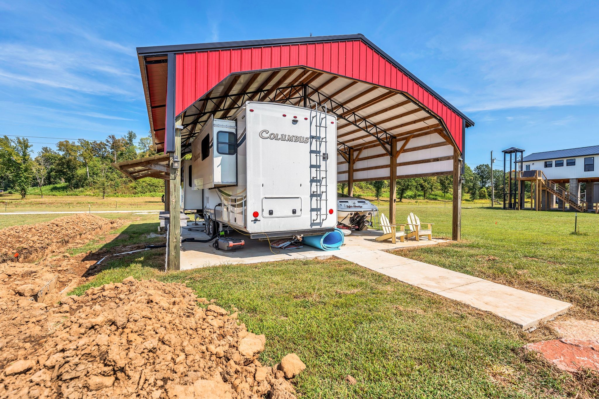 894 Lexi Lane Clifton, TN 38425 - Photo 20 of 35 a view of a house with a park