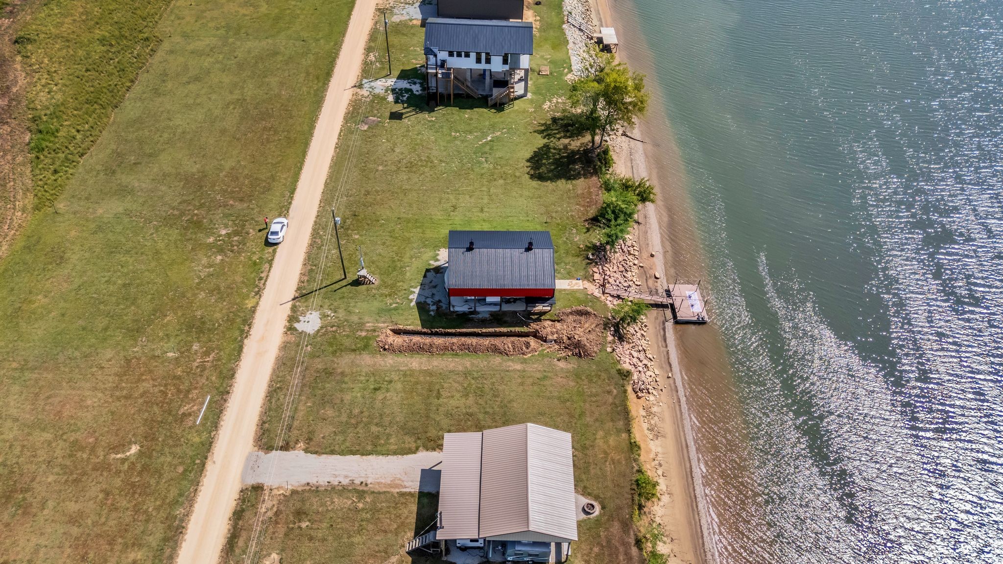 894 Lexi Lane Clifton, TN 38425 - Photo 30 of 35 aerial view of a house with a yard