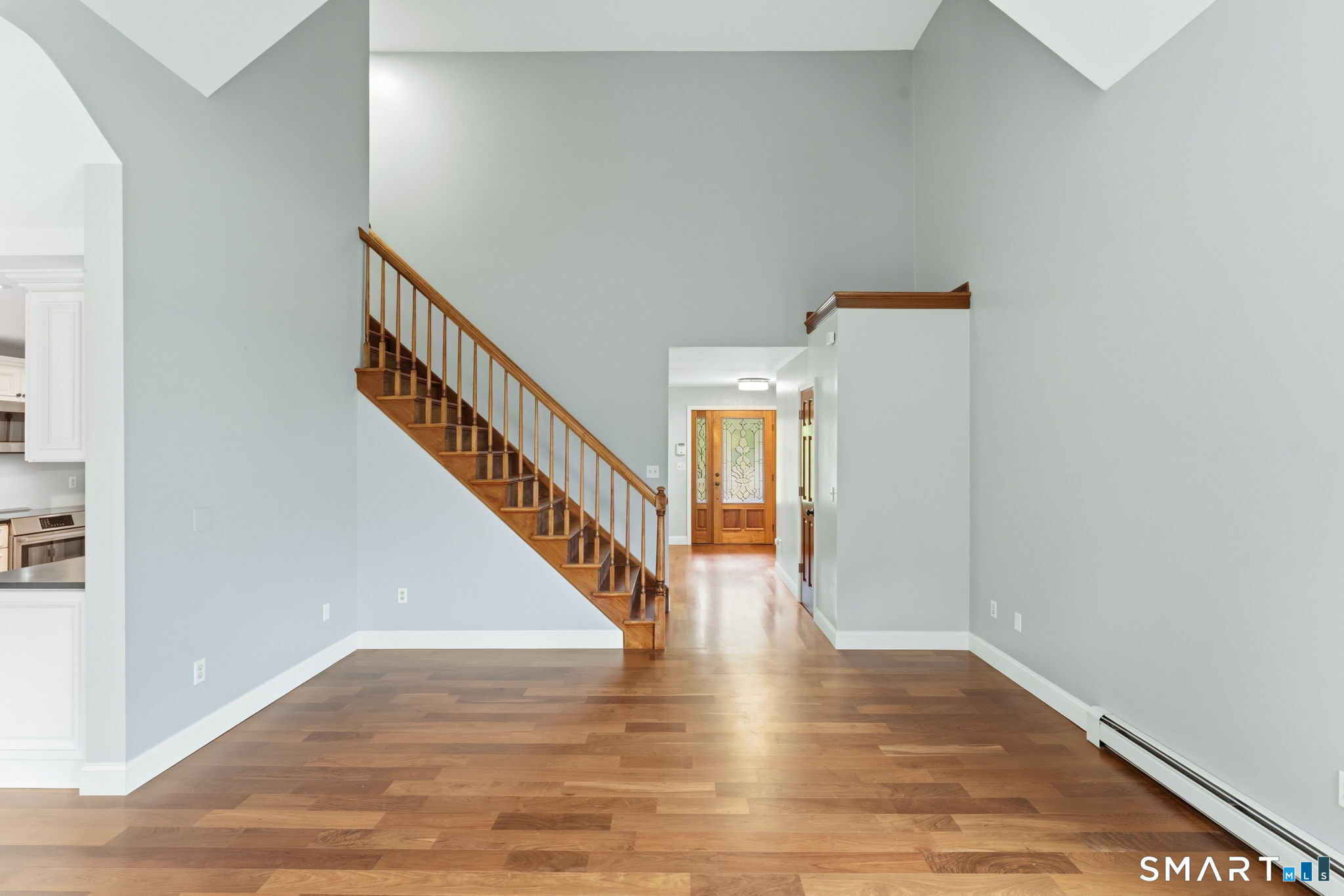 287 South Bear Hill Road Chaplin, CT 06235 - Photo 23 of 37 a view of entryway and hall with wooden floor
