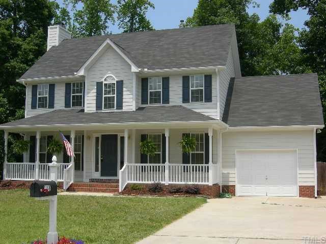 2708 Beehnon Way Raleigh, NC 27603 - Photo 1 of 10 Exterior painted in 2007. Rocking Chair front porch!!