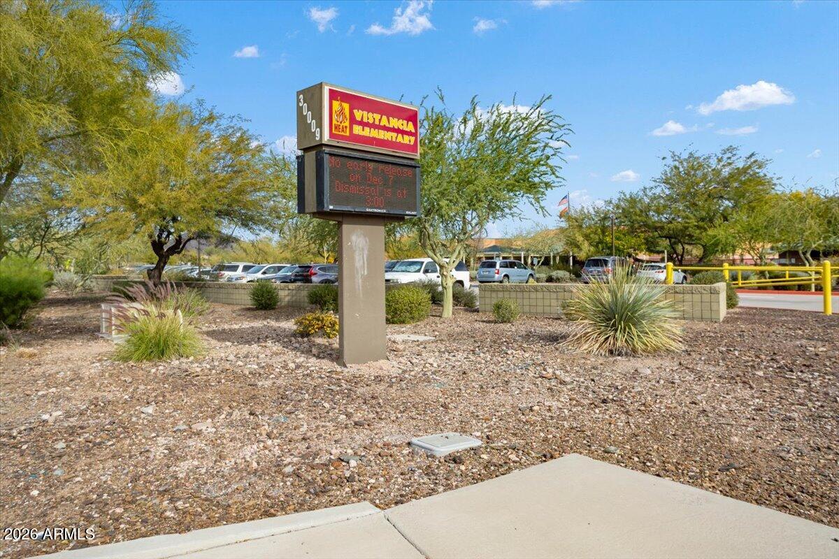 12731 West Eagle Ridge Lane Peoria, AZ 85383 - Photo 63 of 88 a sign board with a house and a yard