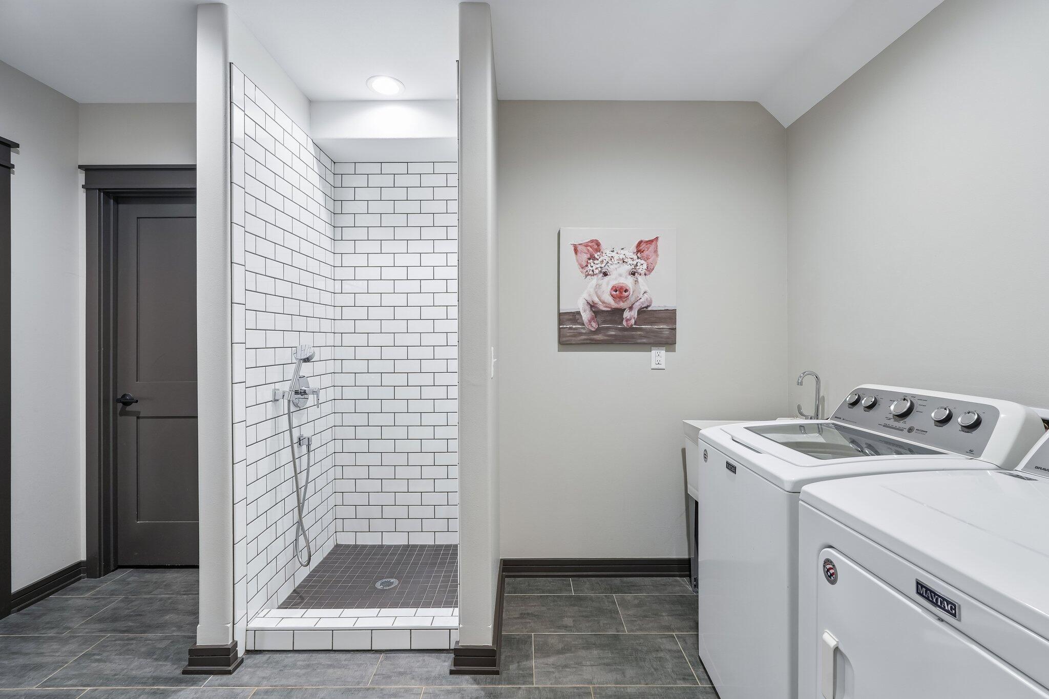 560 Cedar Lane Summit, WI 53066 - Photo 53 of 63 Lower Level Laundry & Dog Wash