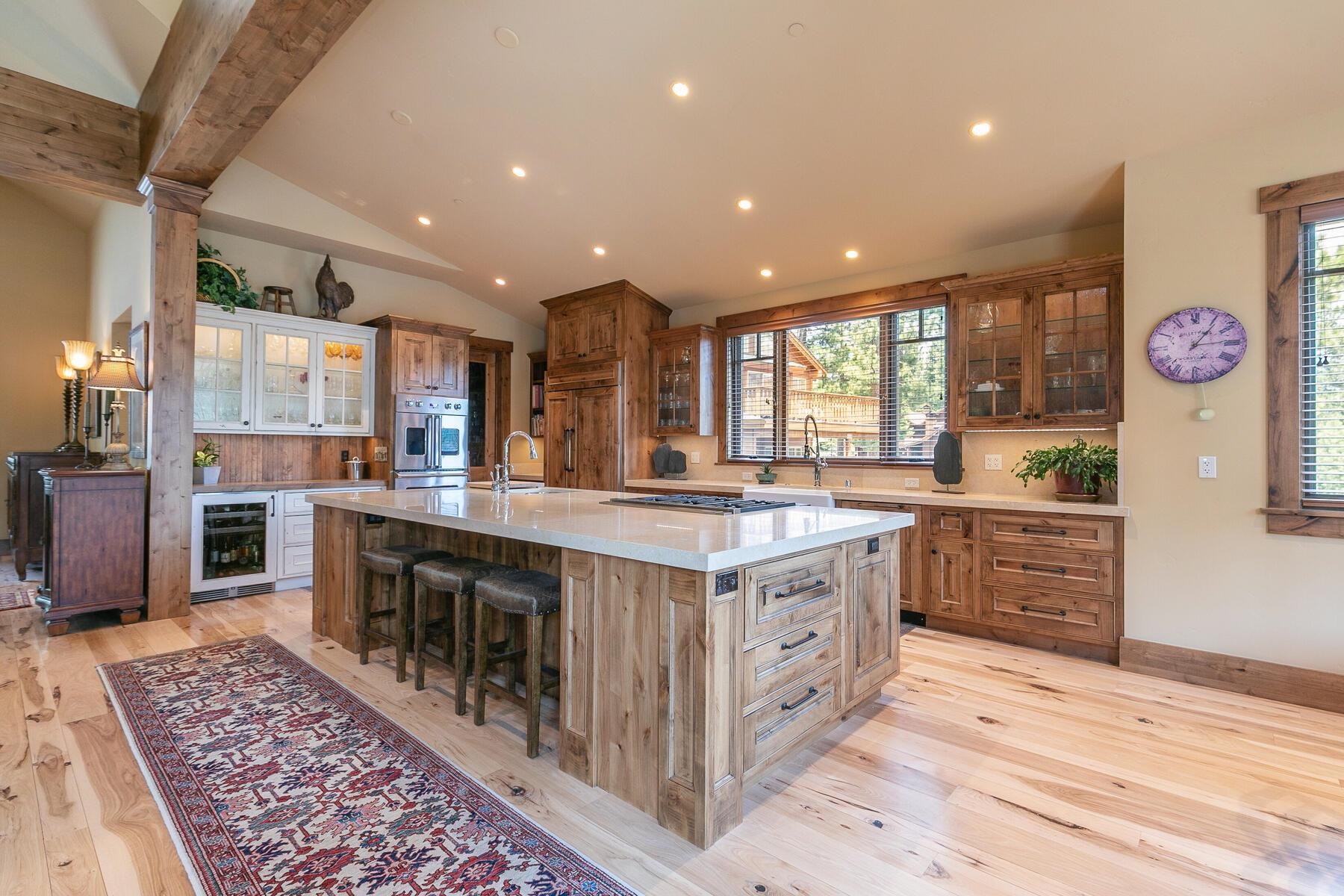 2105 Eagle Feather Truckee, CA 96161 - Photo 5 of 21 a kitchen with stainless steel appliances granite countertop a stove and a sink