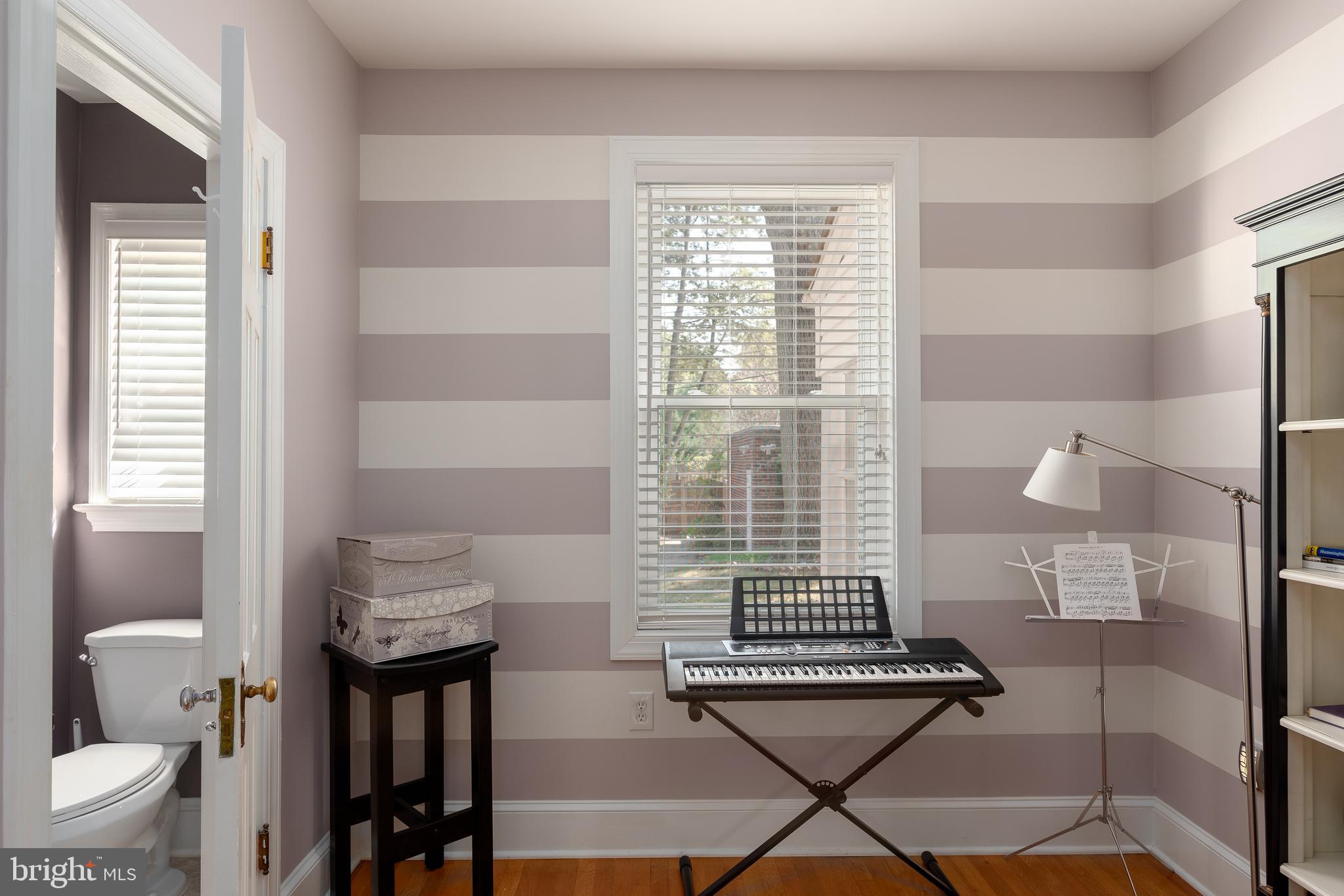 5925 16th Street Northwest Washington, DC 20011 - Photo 13 of 29 Office on main level with adjacent powder room