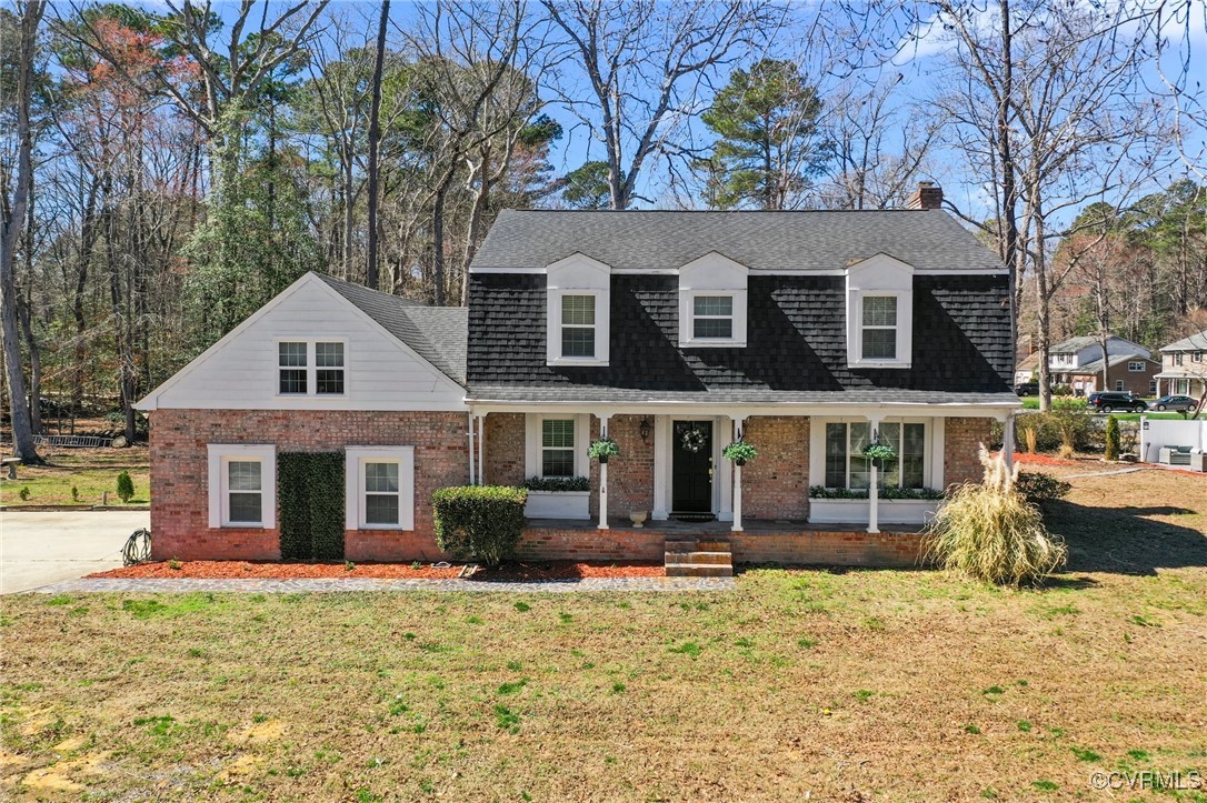 200 St Georges Boulevard Williamsburg, VA 23185 - Photo 1 of 49 Colonial inspired home with a chimney, brick sidin