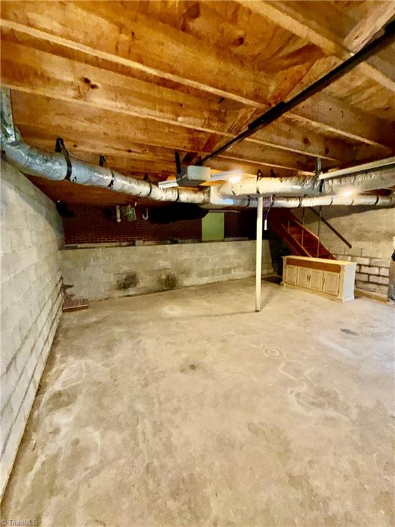 1105 East Springfield Road High Point, NC 27263 - Photo 13 of 14 BASEMENT GARAGE