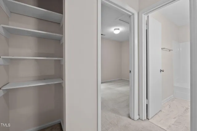 a view of a small room