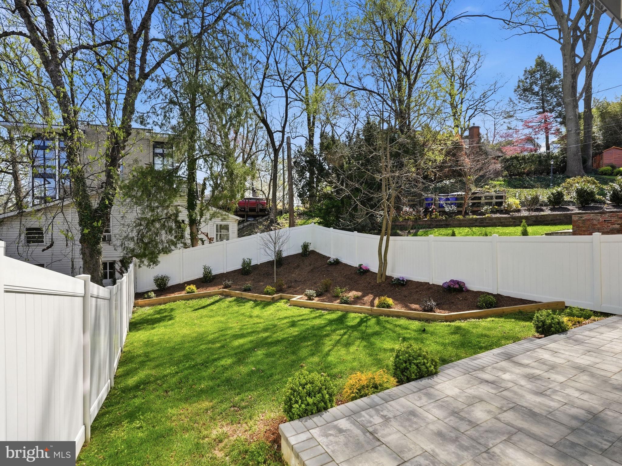 2211 Military Road Arlington, VA 22207 - Photo 104 of 107 Serene backyard oasis awaits you.