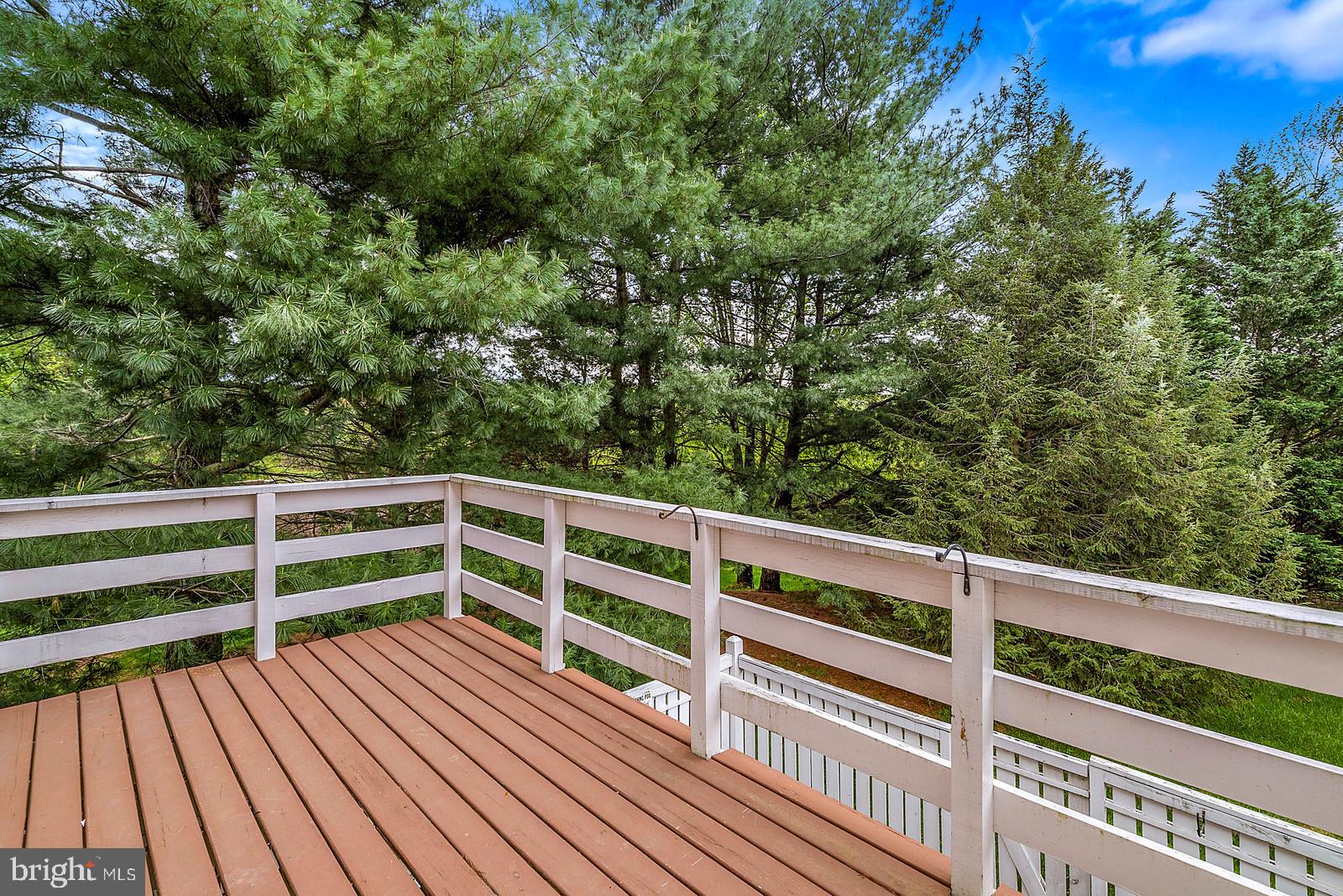 12101 Sundance Court Reston, VA 20194 - Photo 7 of 18 large deck across the back of the house