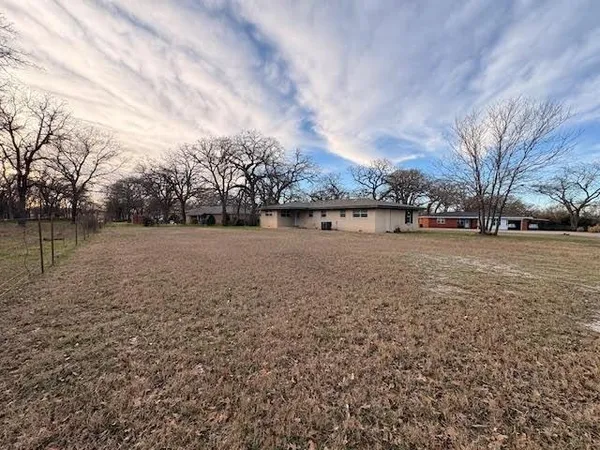 a view of lake with outdoor space