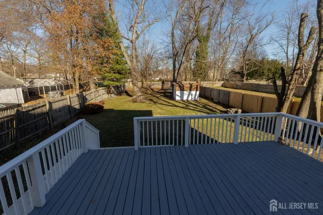a view of a roof deck