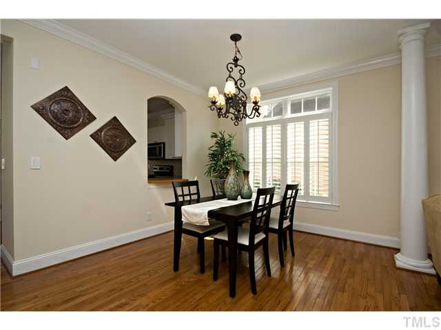 1156 Harp Street Raleigh, NC 27604 - Photo 7 of 24 View from dining room into kitchen area