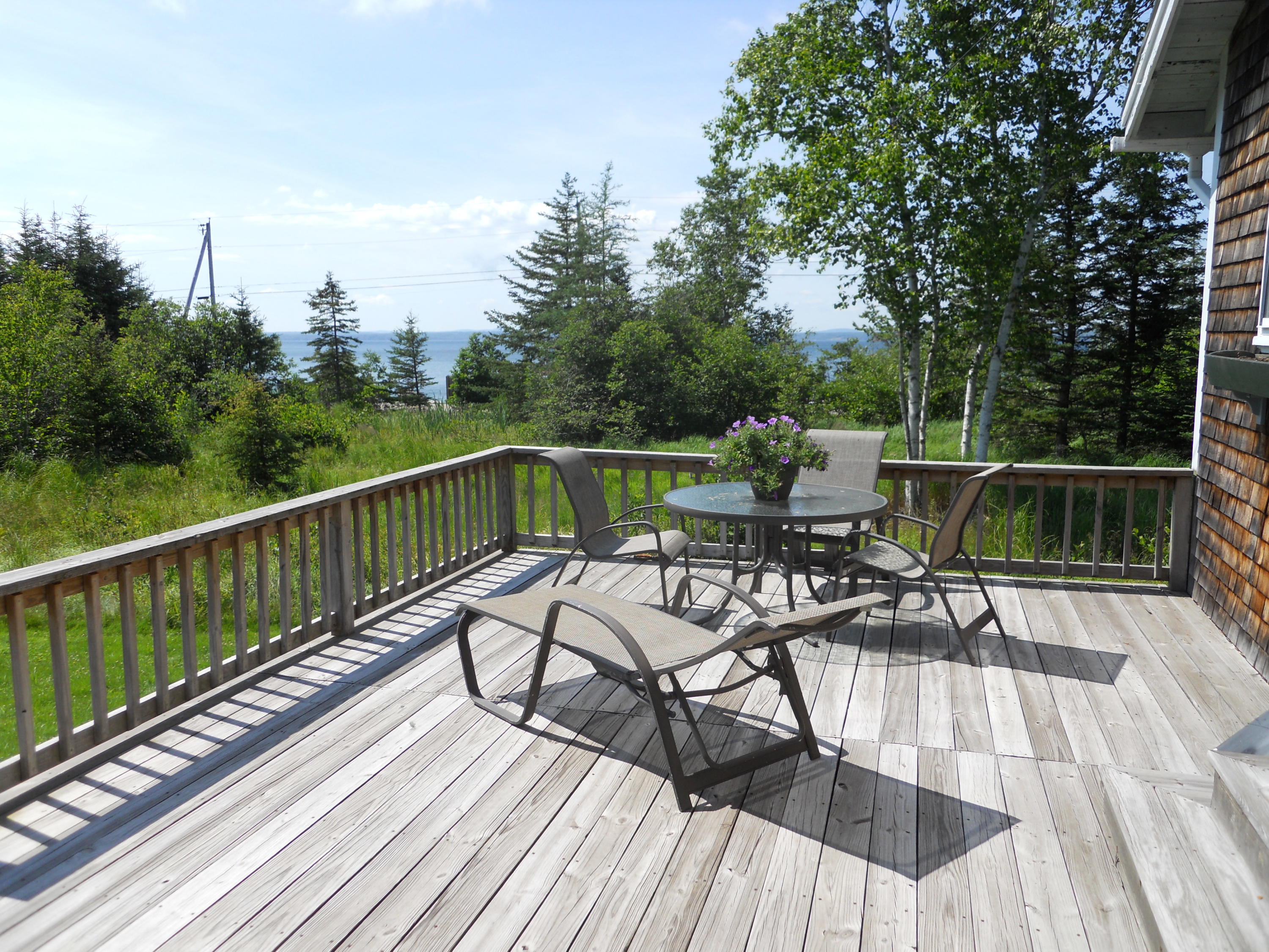 1537 Meadow Pond Road Islesboro, ME 04848 - Photo 4 of 38 DeckViewDSCN0444