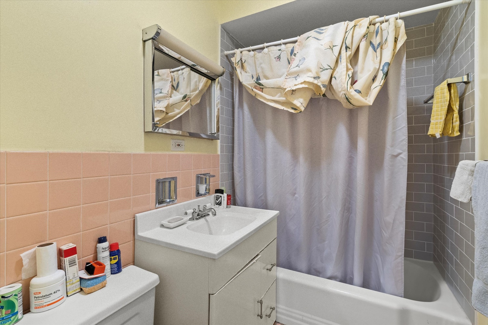 835 Ridge Avenue, Unit 507 Evanston, IL 60202 - Photo 14 of 23 a bathroom with a sink and a mirror