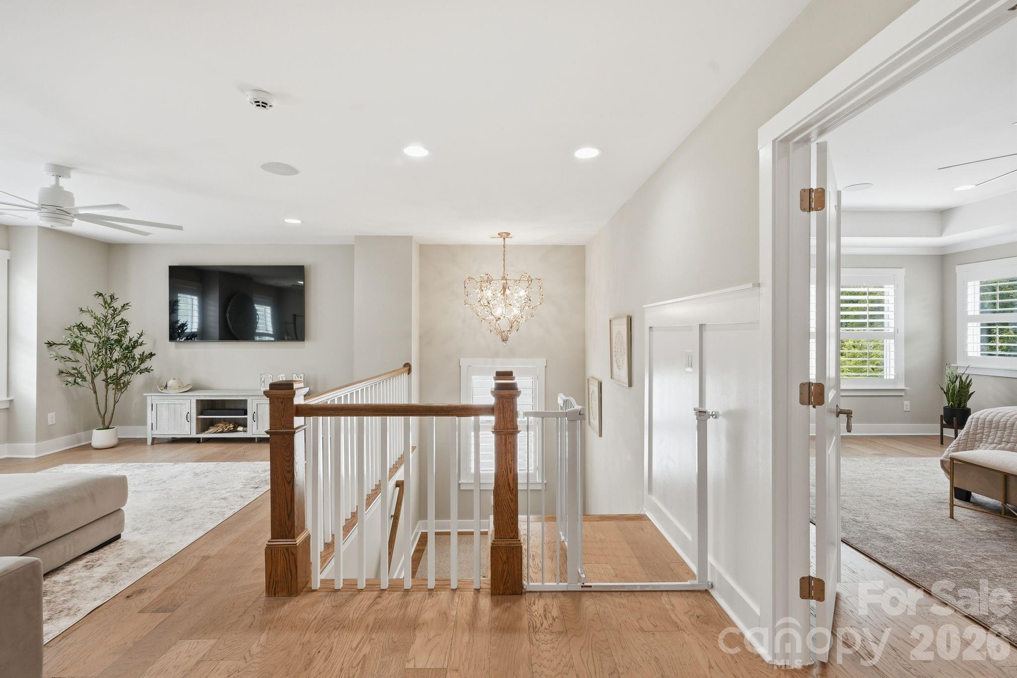 1086 Weir Court Fort Mill, SC 29708 - Photo 17 of 40 a view of entryway with wooden floor and a livingroom view
