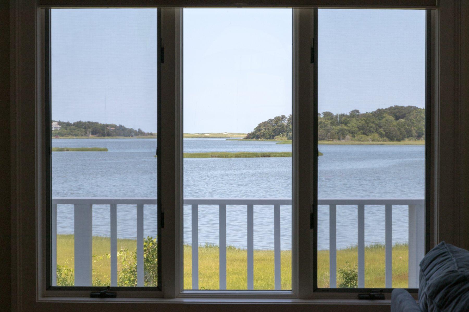 204 Barley Neck Road Orleans, MA 02653 - Photo 9 of 35 View from Eat In Kitchen