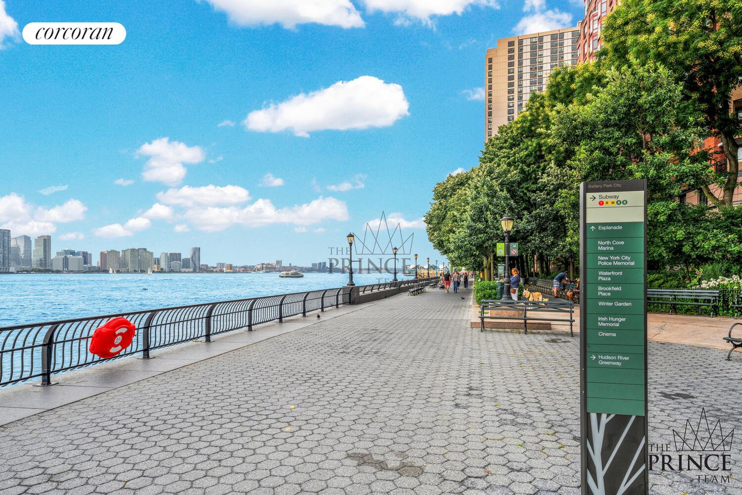 380 Rector Place, Unit 10F Manhattan, NY 10280 - Photo 12 of 14 a view of city