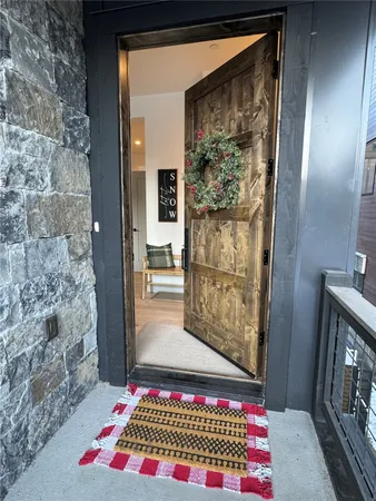 a picture of a bench in a room