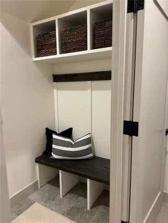 a view of a entryway with stairs