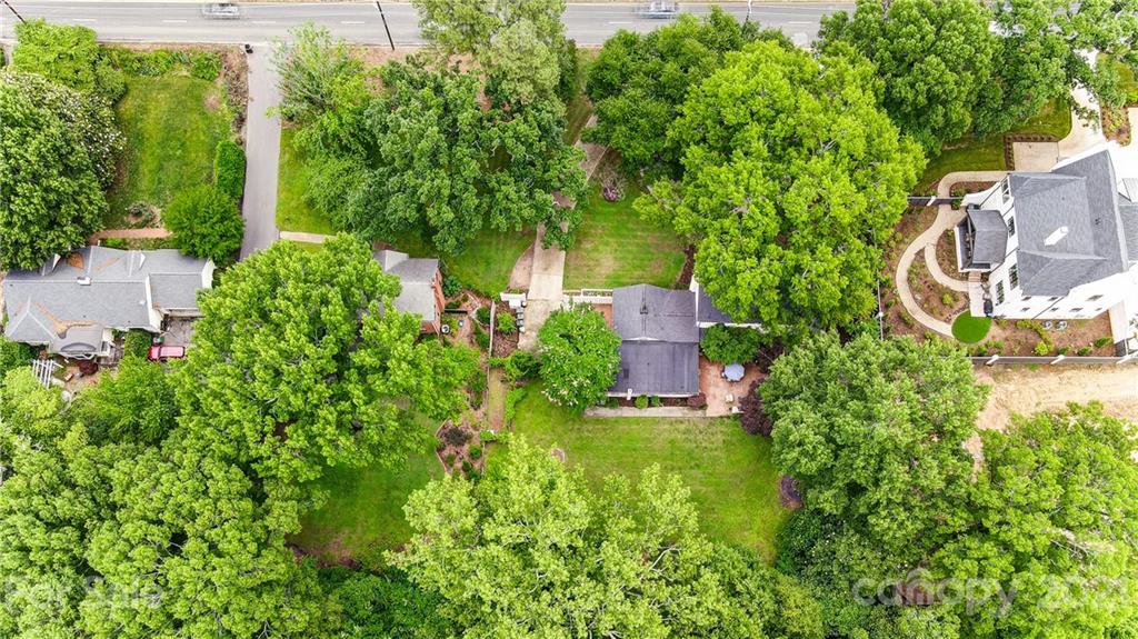 2610 Providence Road Charlotte, NC 28211 - Photo 37 of 37 an aerial view of residential house with outdoor space and trees all around