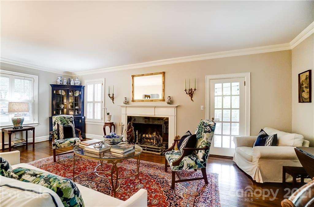 2610 Providence Road Charlotte, NC 28211 - Photo 6 of 37 a living room with furniture fireplace and window