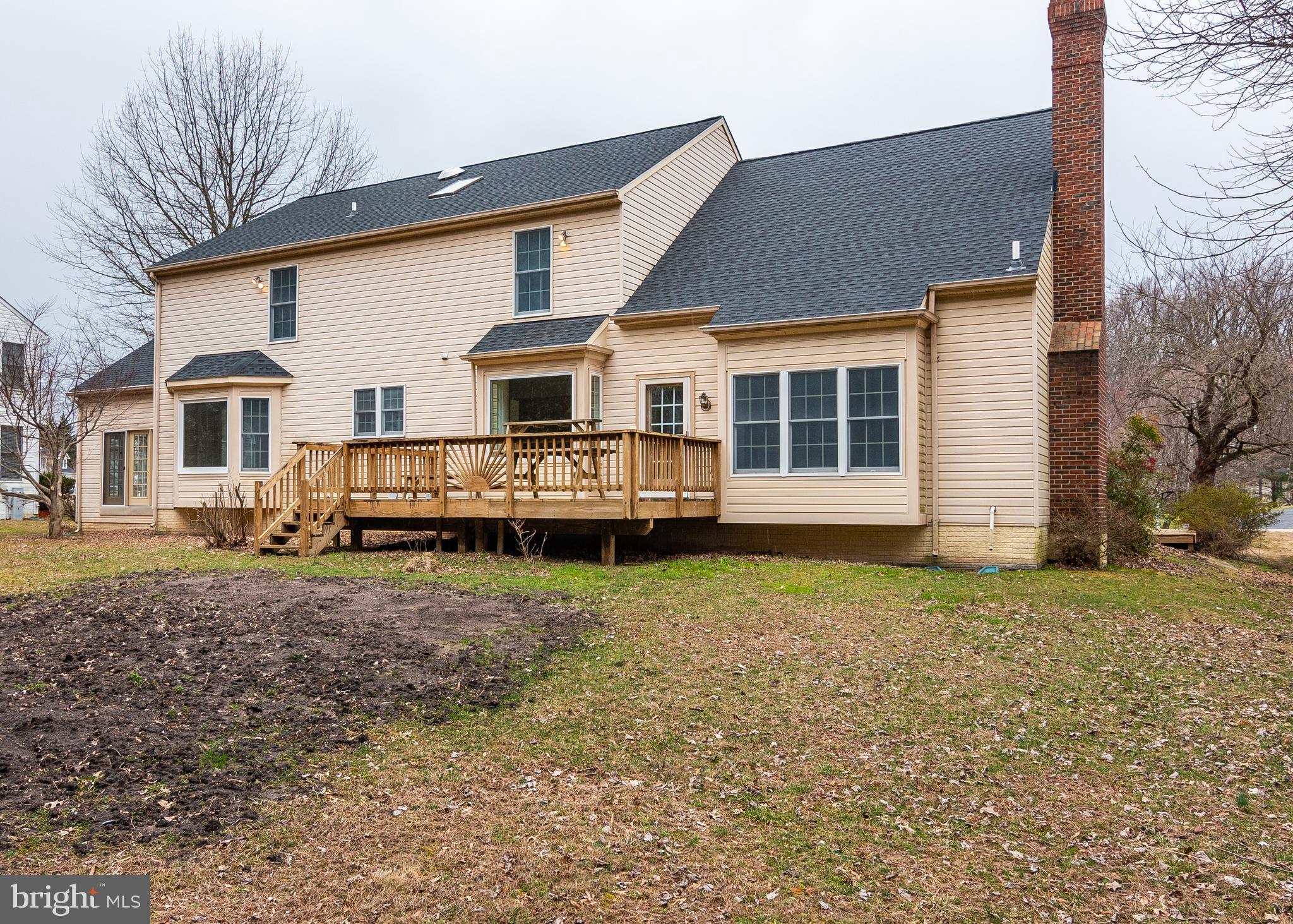 8207 Spring Branch Court Laurel, MD 20723 - Photo 39 of 40 Back of home with deck