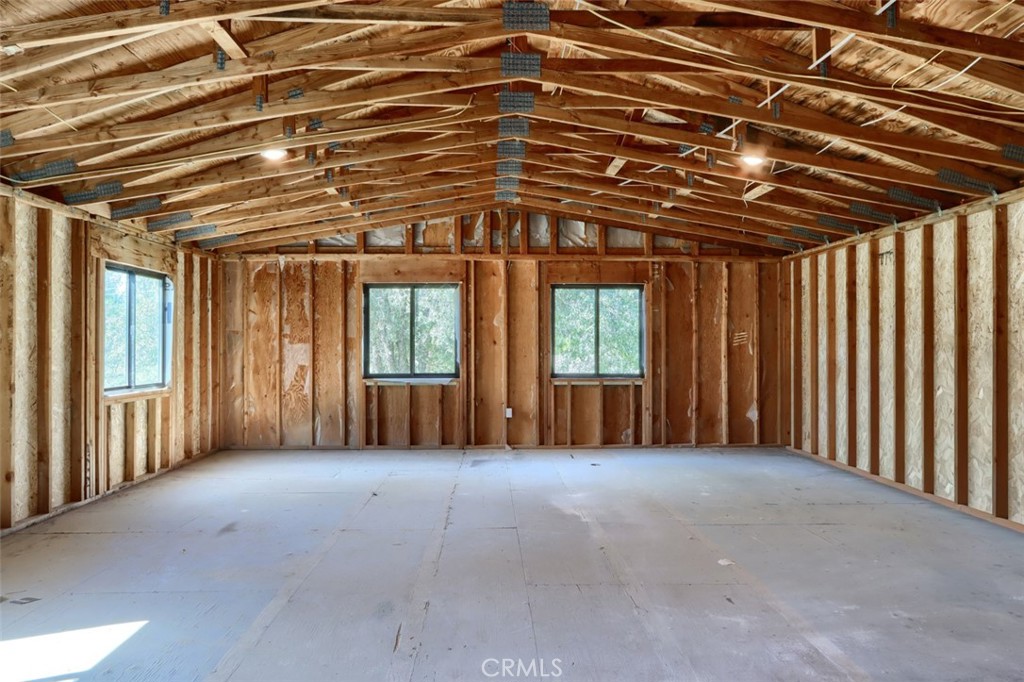 3181 B Triangle Park Road Mariposa, CA 95338 - Photo 33 of 44 Upstairs unfinished area (pre-plumbed, pre-wired)