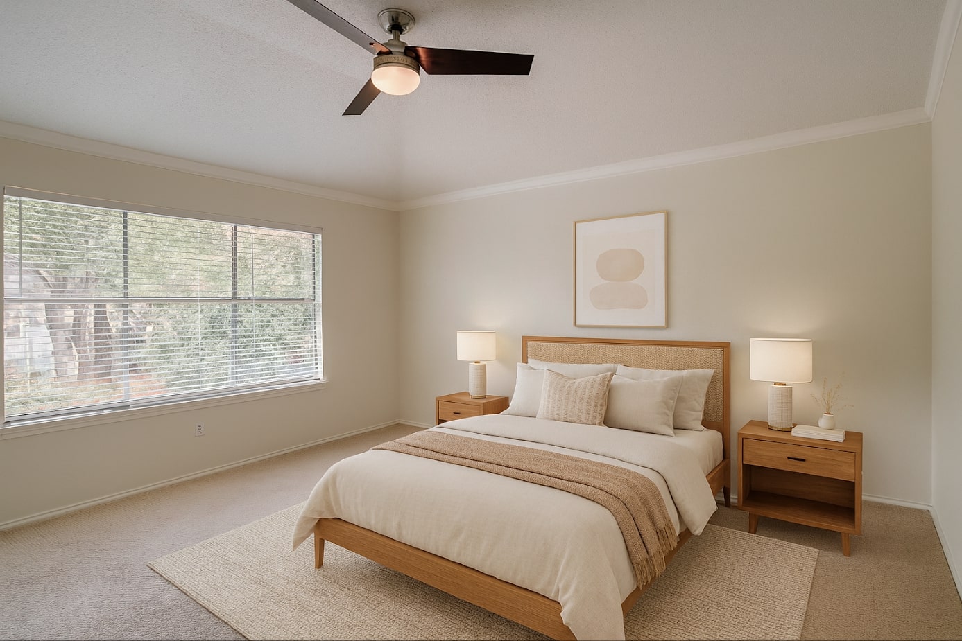 7604 Napier Trail Austin, TX 78729 - Photo 4 of 27 a bedroom with a bed and a window