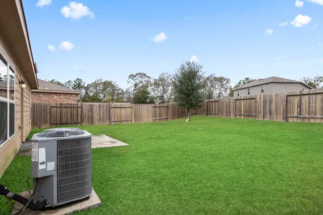 a swimming pool view with a outdoor space
