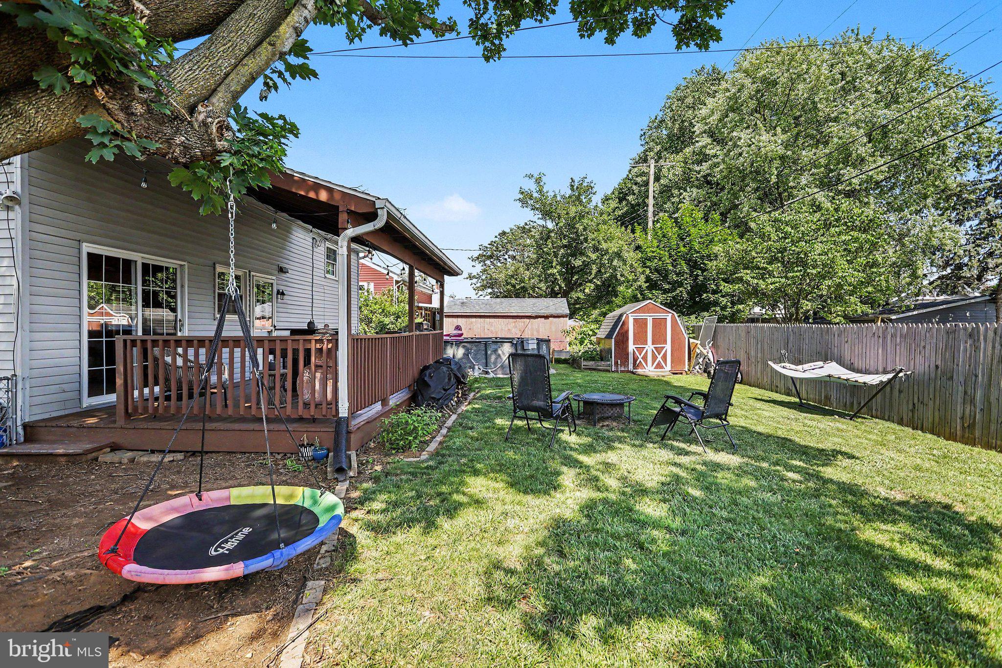756 Fireside Road York, PA 17404 - Photo 25 of 29 Charming backyard retreat with swing.