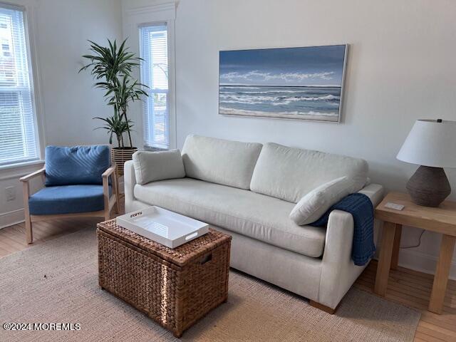 113 Webb Avenue, Unit WINTER Ocean Grove, NJ 07756 - Photo 14 of 31 a living room with furniture and a potted plant