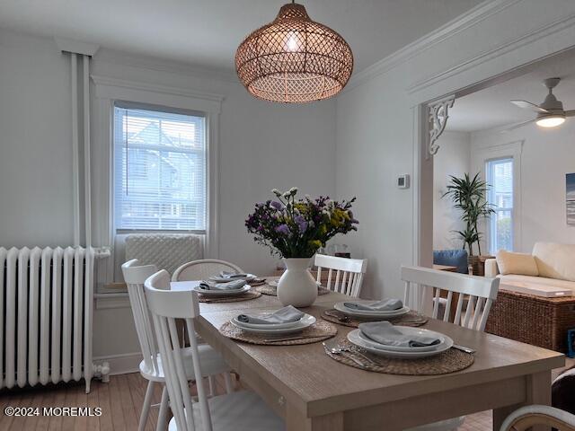 113 Webb Avenue, Unit WINTER Ocean Grove, NJ 07756 - Photo 20 of 31 a view of a dining room with furniture window and wooden floor