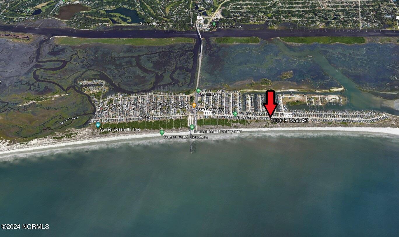 1006 East Main Street, Unit B Sunset Beach, NC 28468 - Photo 39 of 39 Google Earth 1