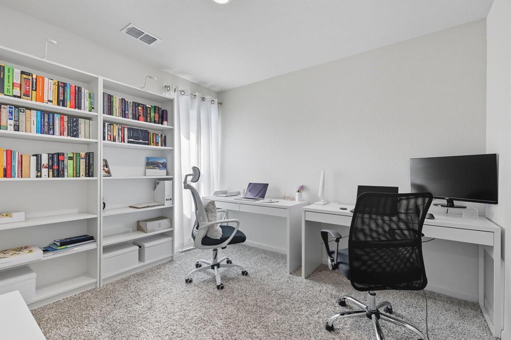 13511 Mineral Road Ponder, TX 76259 - Photo 8 of 40 a view of a workspace with furniture