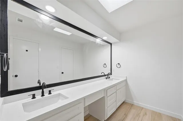 a close view of closet