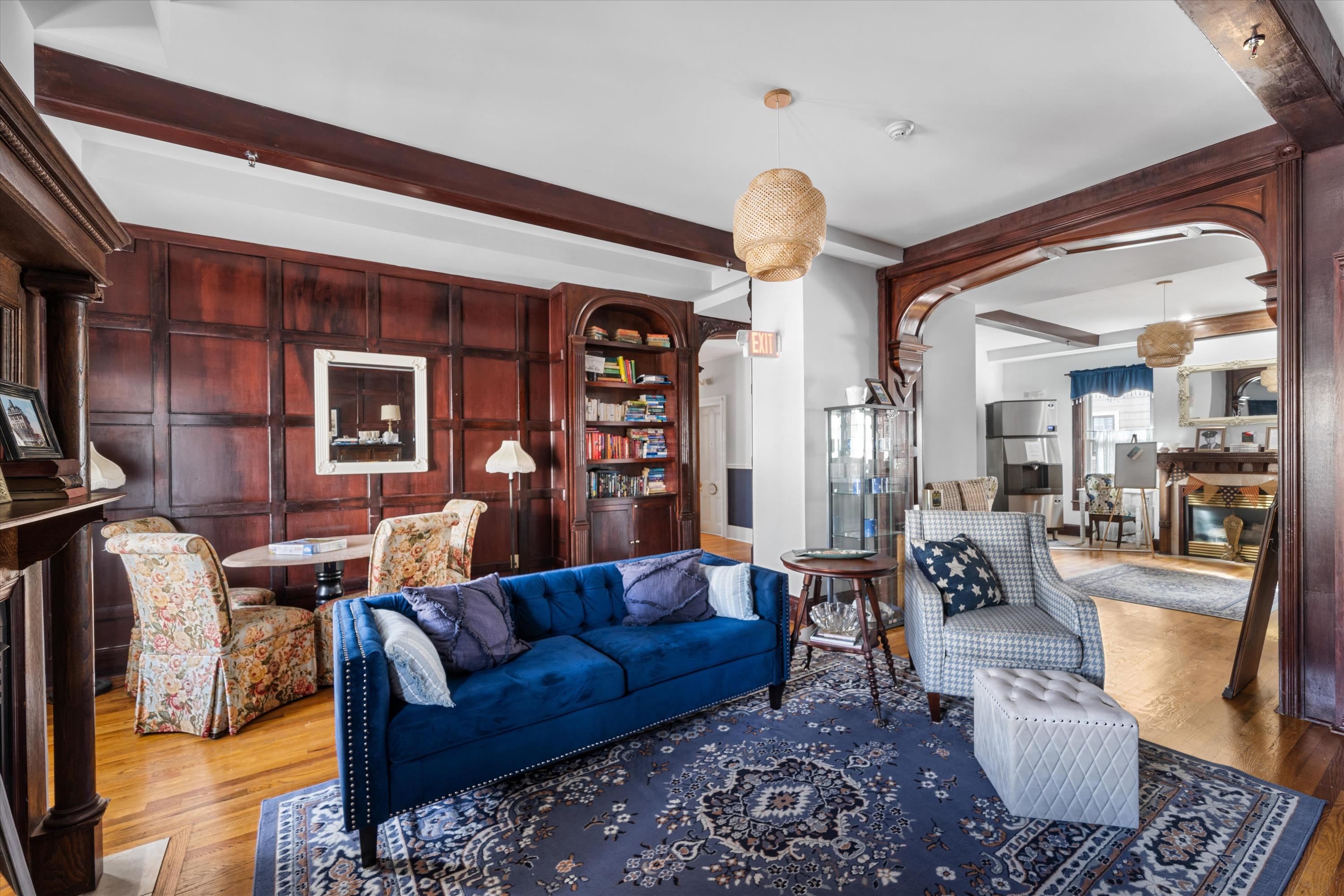 4600 Landis Avenue, Unit 3B Sea Isle City, NJ 08243 - Photo 28 of 29 a living room with furniture and wooden floor