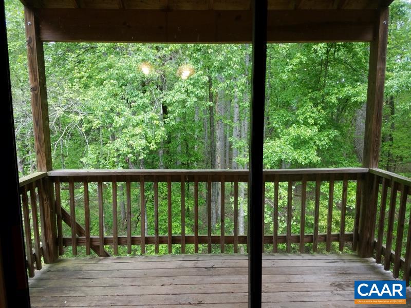 11776 Howardsville Road Howardsville, VA 24562 - Photo 8 of 11 a view of a balcony with wooden floor
