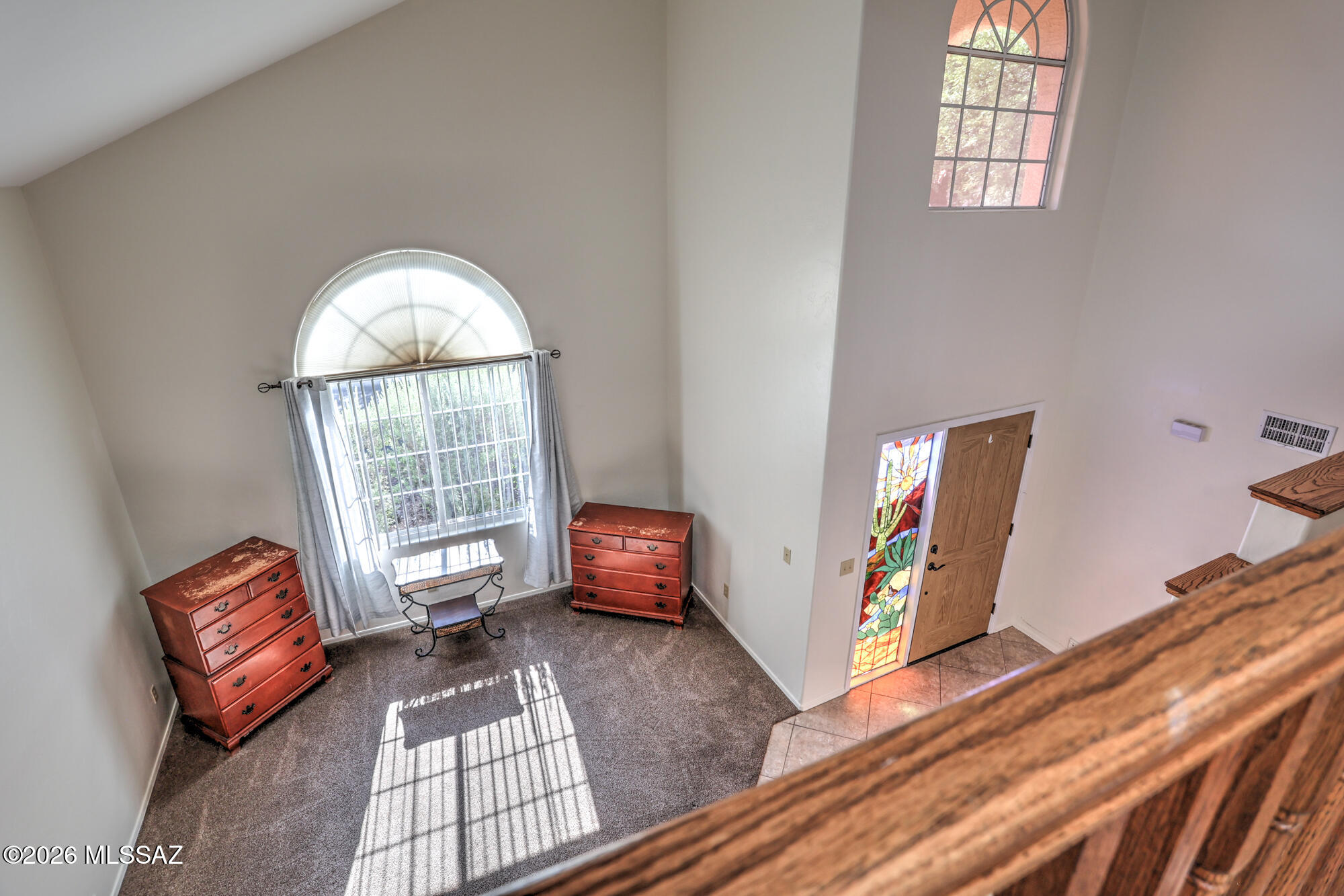 3377 North Apache Plume Court Tucson, AZ 85750 - Photo 23 of 43 View of living room from loft