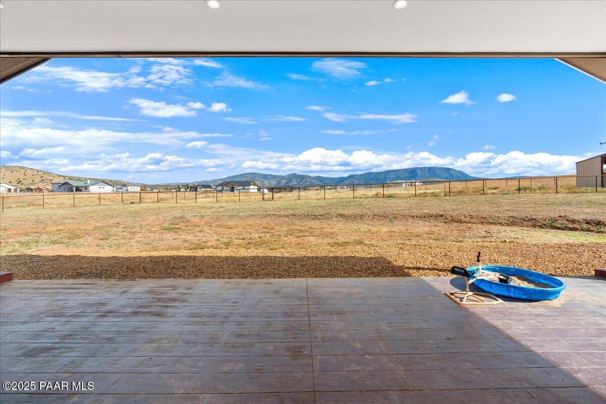 10660 East Colt Road Prescott Valley, AZ 86315 - Photo 67 of 80 Back Covered Patio View