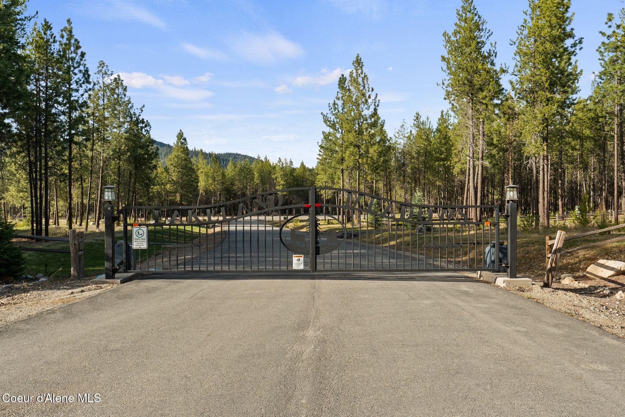 Lot 3 North Werre Road Rathdrum, ID 83858 - Photo 8 of 20 gated entrance